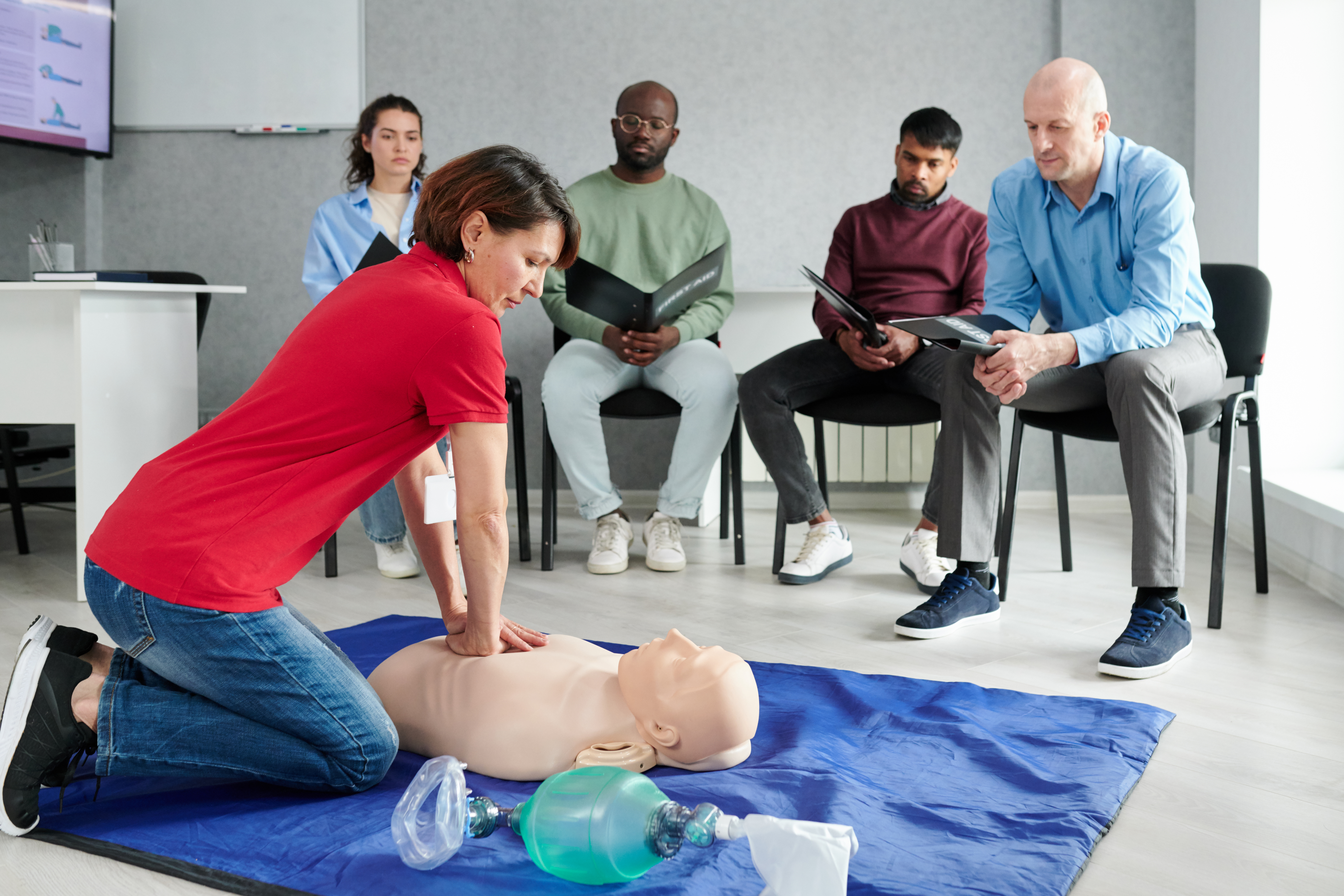BLS CPR training